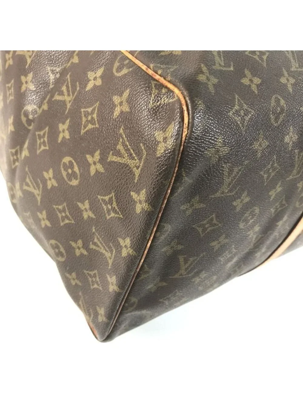 Louis Vuitton Boston Bag Sac 55 Monogram Canvas Brown